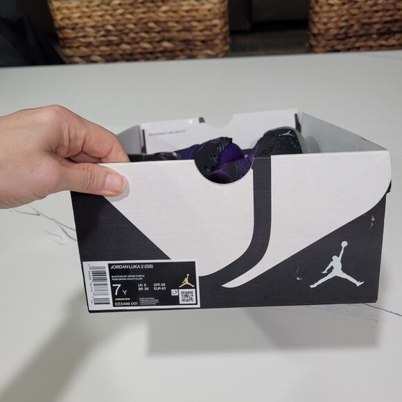 Nike Jordan Luka 2 GS Space Hunter Black Glow Size 7Y / Womens 8.5 DZ3498 001 main image 4
